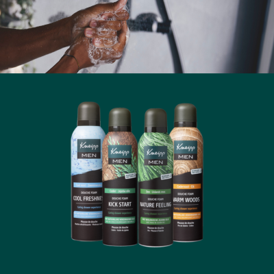 Mousses de douche pour hommes